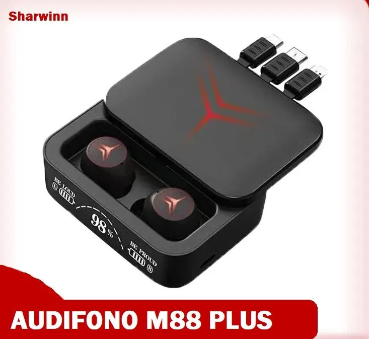 26- ✅ PulseTunes™ (Audífonos Bluetooth M88 Plus)