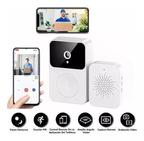 36- ✅ SmartCam Doorbell™ (Timbre con cámara inalámbrico)