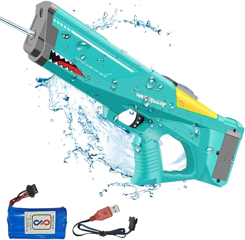 19- ✅ AquaVolt ThunderGun™ (Pistola de Agua Electrica Blaster)